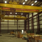 50 ton cranes are set
